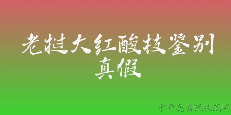 老挝大红酸枝鉴别真假:2026年鉴别老挝大红酸枝真假，最核心的视觉要点有哪些？ - 2026最新真假问答知识盘点大全